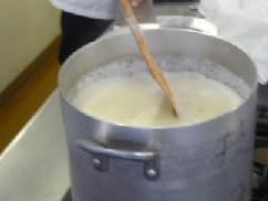 豆乳を作る